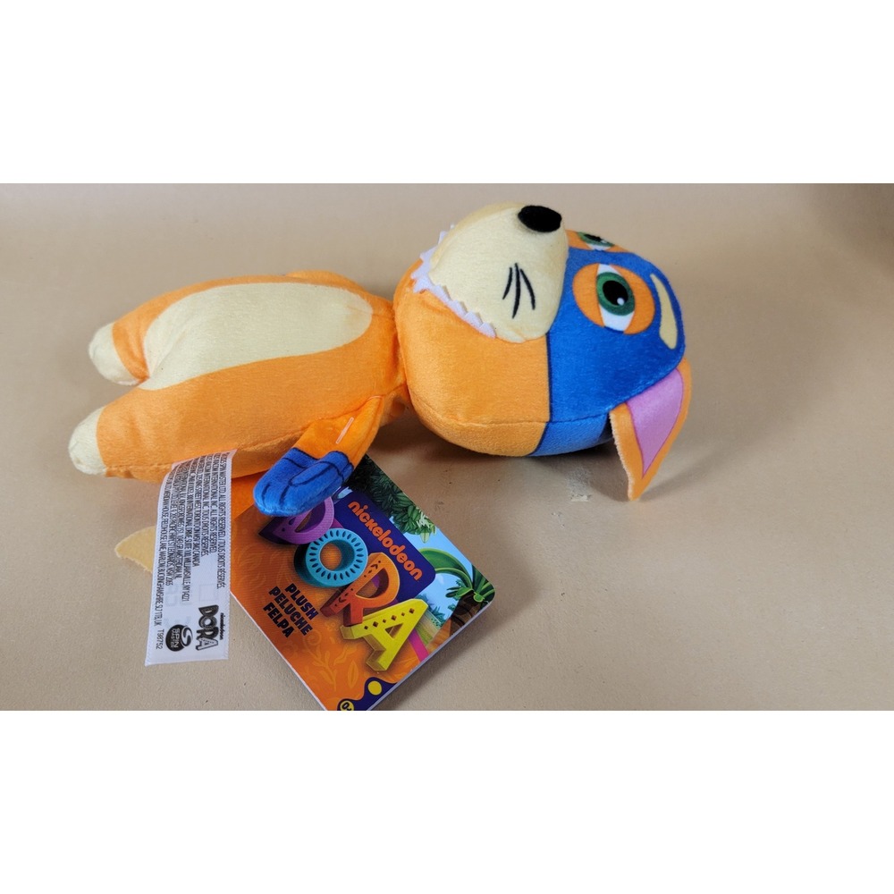 Nickelodeon Dora Swiper the Fox Plush Orange Blue Mask Spin Master 8 inch NWT - Picture 4 of 9